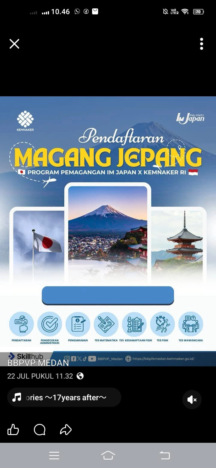MAGANG KE JEPANG